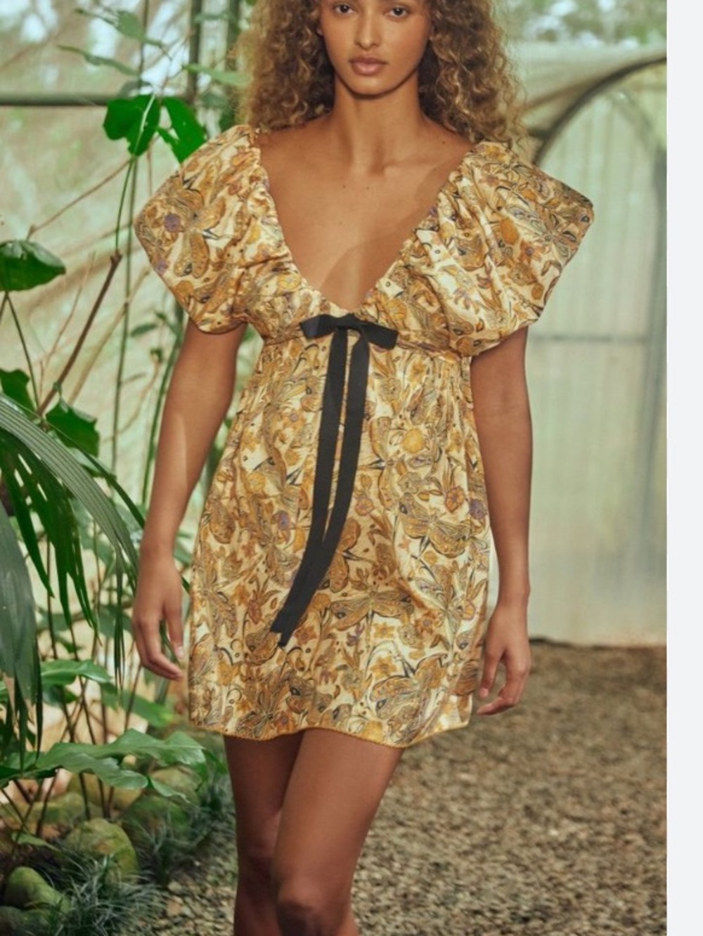 Stunning Agua by Agua Bendita "Horizonte Libélulas Día" Mini Dress! Sz large